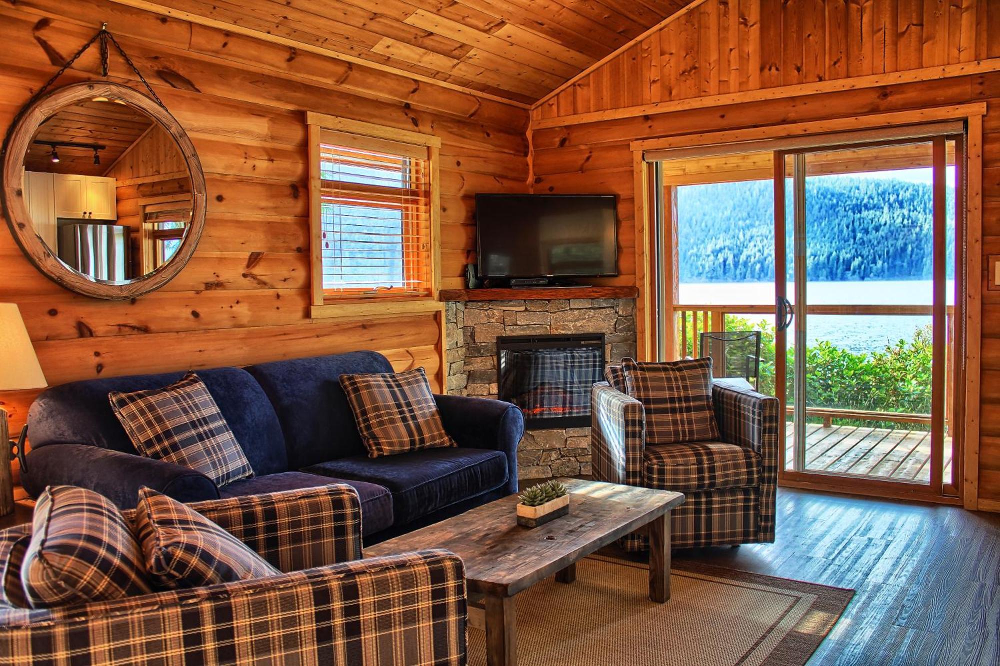Wild Renfrew Seaside Cottages Port Renfrew Rum bild